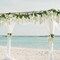 2PC Floral Home 60" Luxurious White Silk Wisteria Garland - 12 Lush Hanging Flowers - Wedding Aesthetics - Home & Office Embellishments - Floral Accent Piece - Centerpiece Table Decorations Garland